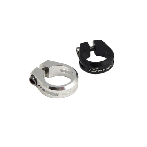 Soma Bolt-on seat clamp, 29.8mm (1-1/8") - silver