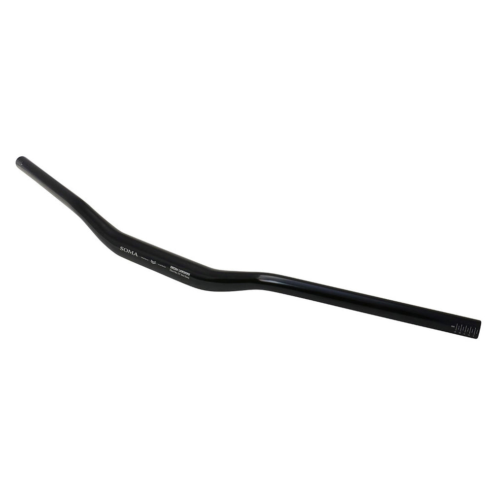 Soma Dream Lowdown Riser Bar 31.8mm Clamp, 25mm Rise, 780mm Width - Black