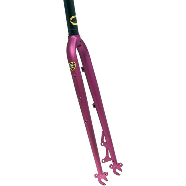 Soma Lugged CX Disc Fork, 700c 1-1/8" - Purple
