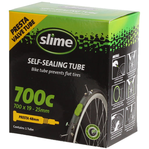 Slime Self sealing tube, 700c x 19-25c - Presta Valve