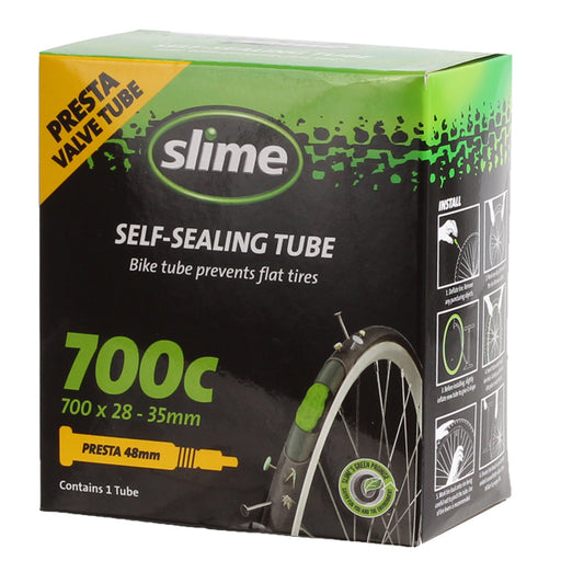 Slime Self sealing tube, 700c x 28-35c - Presta Valve