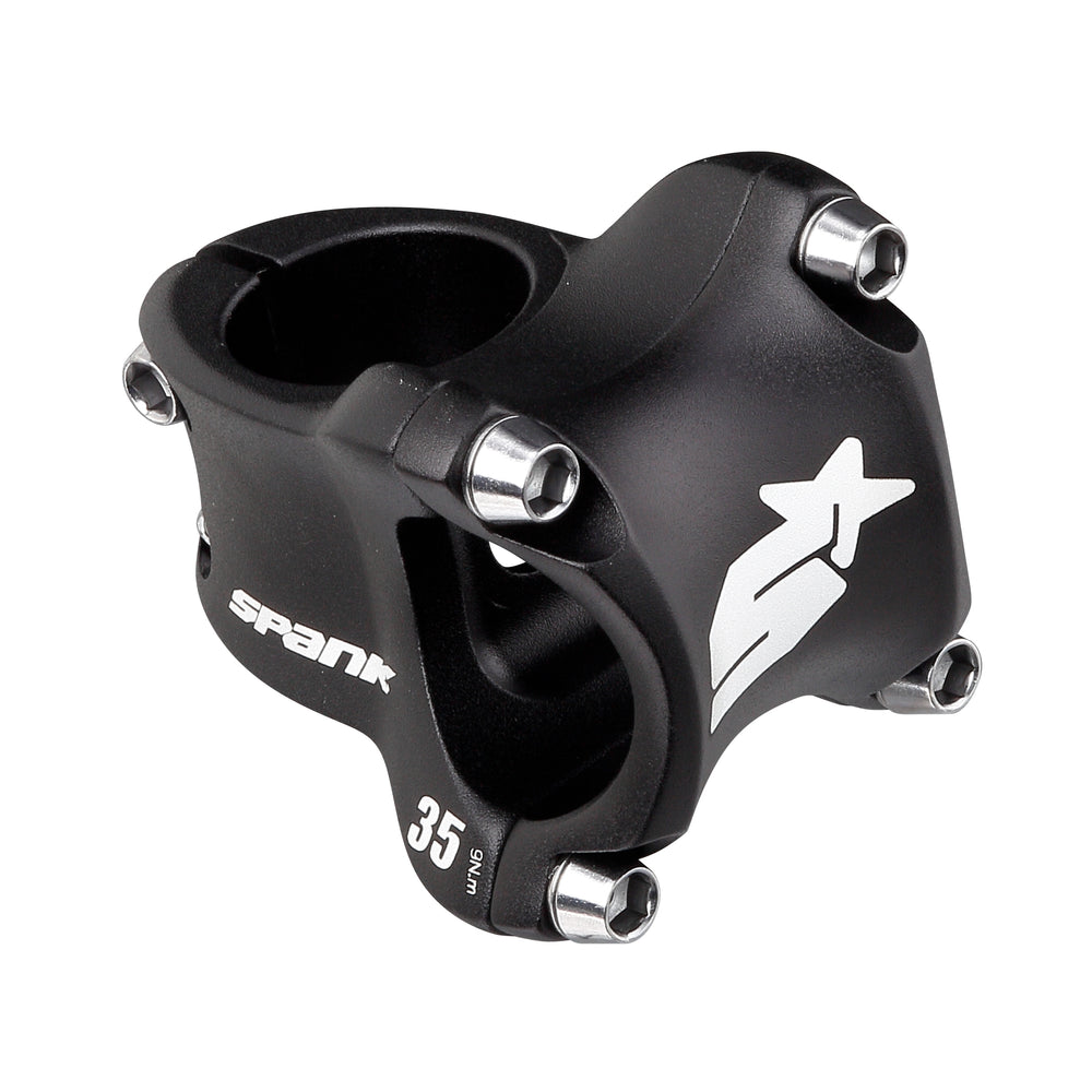 Spank Spike Race 2 Stem, (31.8) 0d x 35mm - Black