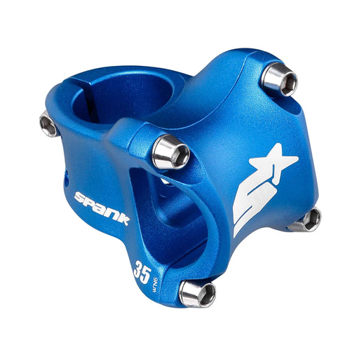 Spank Spike Race 2 Stem, (31.8) 0d x 35mm - Blue