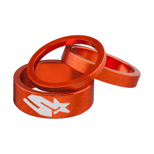 Spank Headset Spacer Kit, 3/6/12mm - Orange