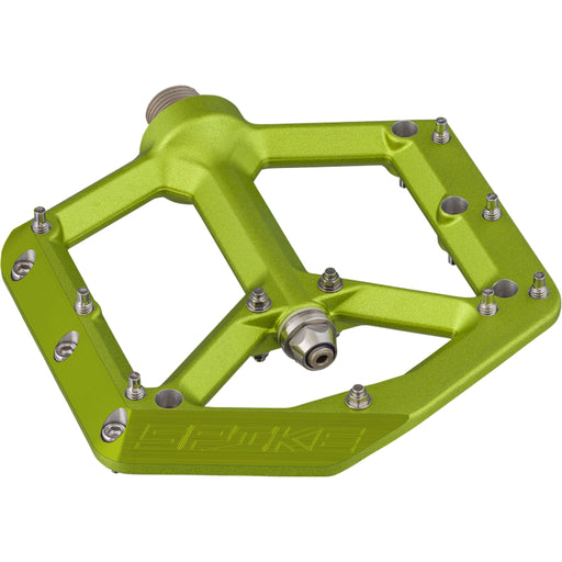 Spank Spike Pedals, Green