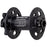 Spank HEX Gravel 6B Disc Front Hub, 28h, 12x100mm