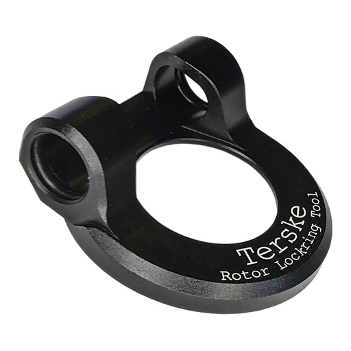 Terske Disc Rotor Thru-Axle Lockring Tool, Black