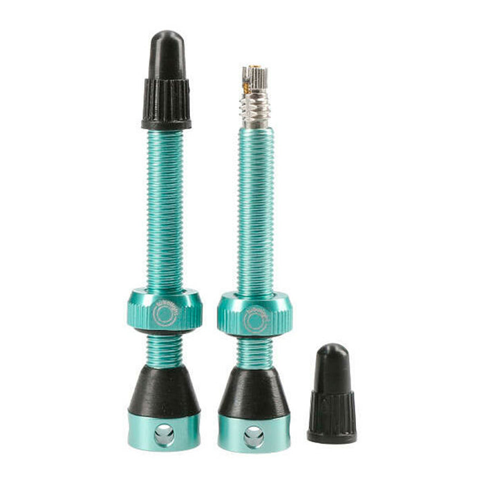 Tubolight Air Valve Set, 50mm - Turquoise