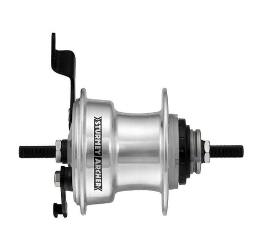 Sturmey Archer RX-RD3 3-sp hub with 70mm drum brake, 36h silver