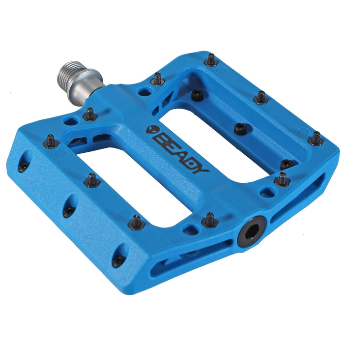 Beady Phaser Composite Platform Pedals - Blue