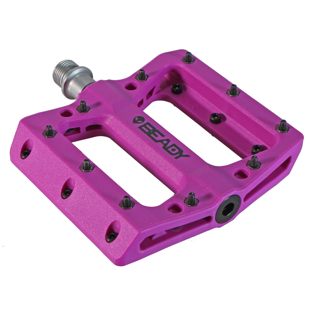 Beady Phaser Composite Platform Pedals - Purple