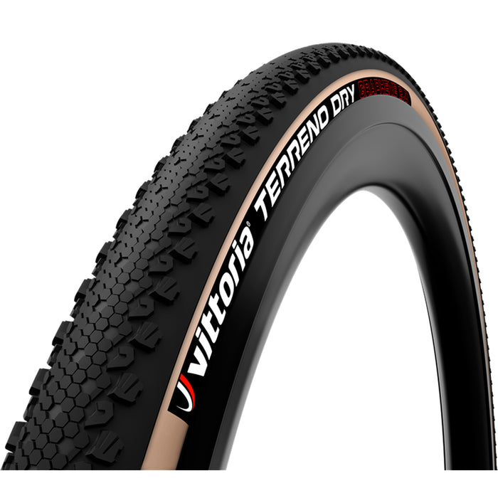 Vittoria Terreno Dry G2.0 Tire, TLR Folding, 700x47, Tan/Blk