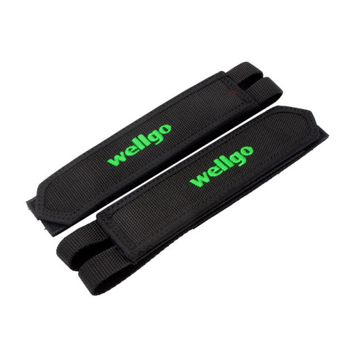 Wellgo W8 Double straps, blk  pair