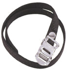 Wellgo Standard strap set for toe clips, blk  pr