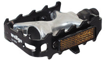 Wellgo 964 Mtn cage pedals, black/silver