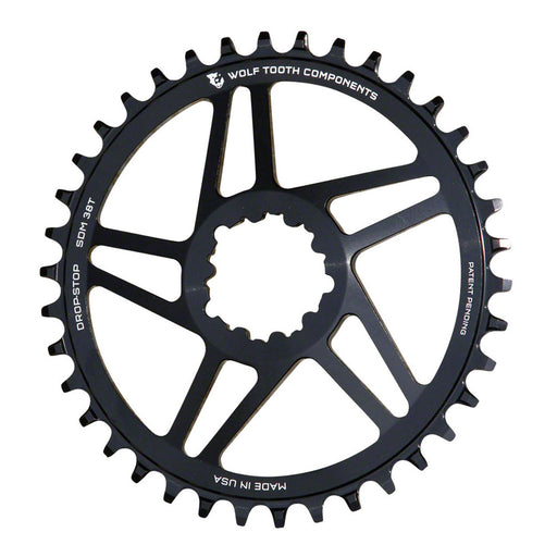 Wolf Tooth Components CX/Gravel SRAM (Flat Top) Direct Mount Ring, 40T - Blk