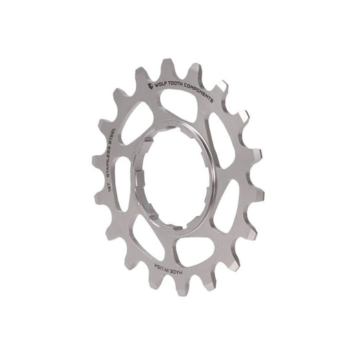 Wolf Tooth Components Stainless Steel Singlespeed Cog, 18t - Silver