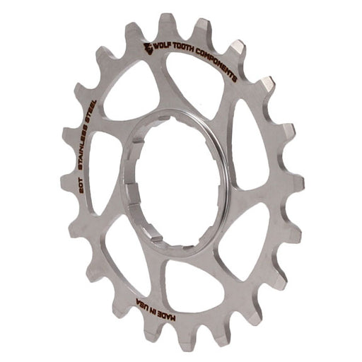 Wolf Tooth Components Stainless Steel Singlespeed Cog, 20t - Silver