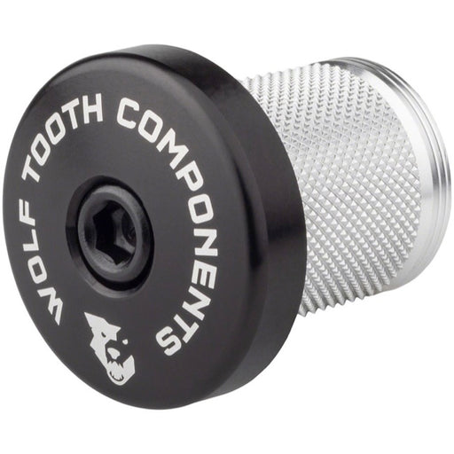 Wolf Tooth Components Compression Plug With Integrated Spacer Stem Cap, Blac