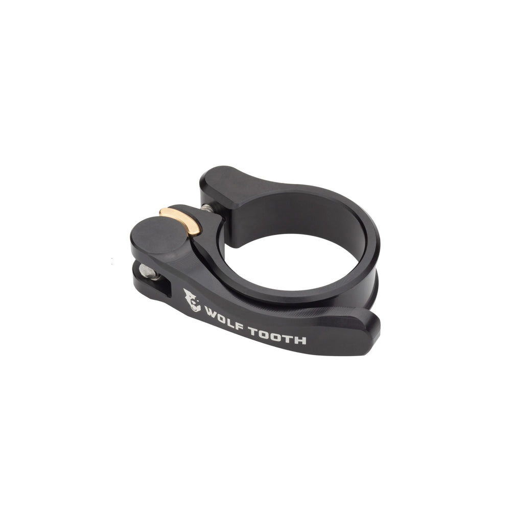 Wolf Tooth Components Quick Release Seatpost Clamp, 34.9mm - Black