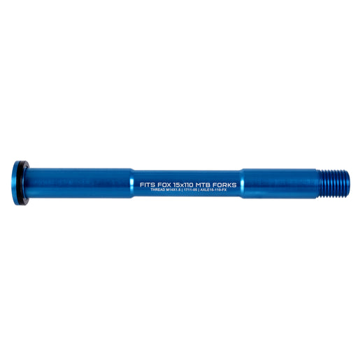 Wolf Tooth Components Fox replacement axle, 15x110mm - blue