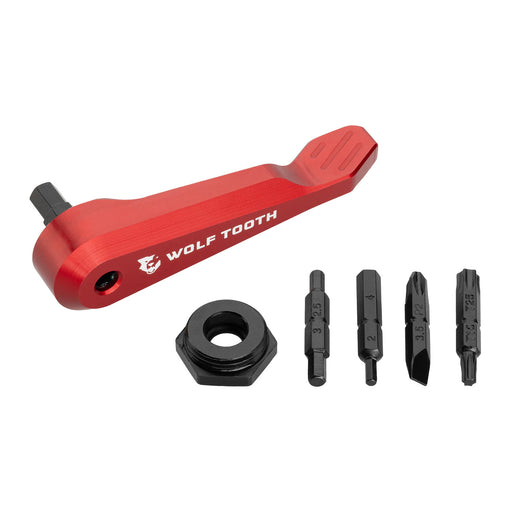 Wolf Tooth Components Axle Handle Multi-Tool - Red
