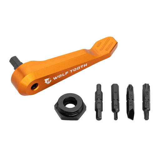 Wolf Tooth Components Axle Handle Multi-Tool - Orange