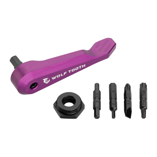 Wolf Tooth Components Axle Handle Multi-Tool - Purple