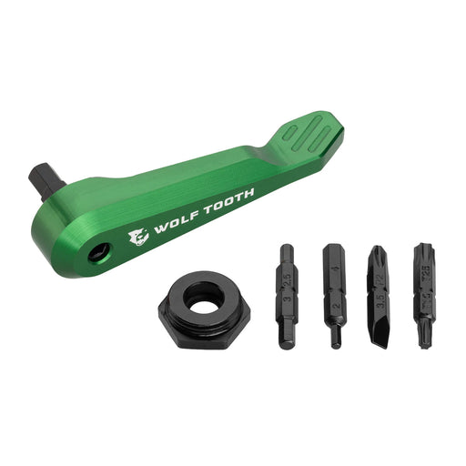 Wolf Tooth Components Axle Handle Multi-Tool - Green