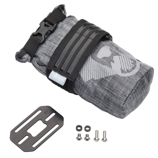 Wolf Tooth Components TekLite Roll-Top Bag With B-Rad Adapt Plate, 1.0L - Bk
