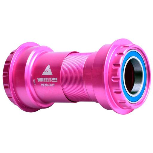 Wheels Mfg PF30 to Outboard BB, 24mm Base Model, Pink