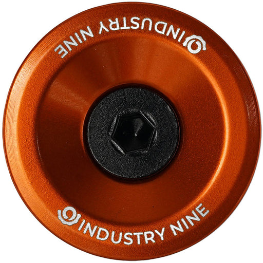 Industry Nine Ultra Light Aluminum Top Cap, Orange