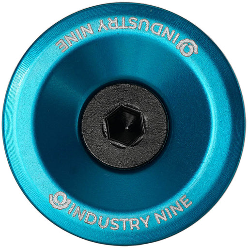 Industry Nine Ultra Light Aluminum Top Cap, Turquoise