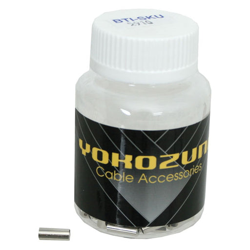 Yokozuna Ferrules, 4mm - Chrome 100/Bottle